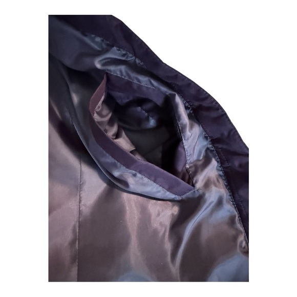 Eddie Bauer EB650 Deep Eggplant Purple Full Zip Down Fill Puffer Vest Size L - Picture 8 of 13